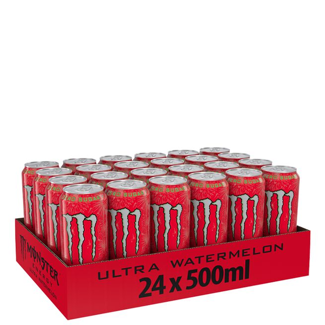 MONSTER ULTRA WATERMELON 500ML*24U (24 latas)